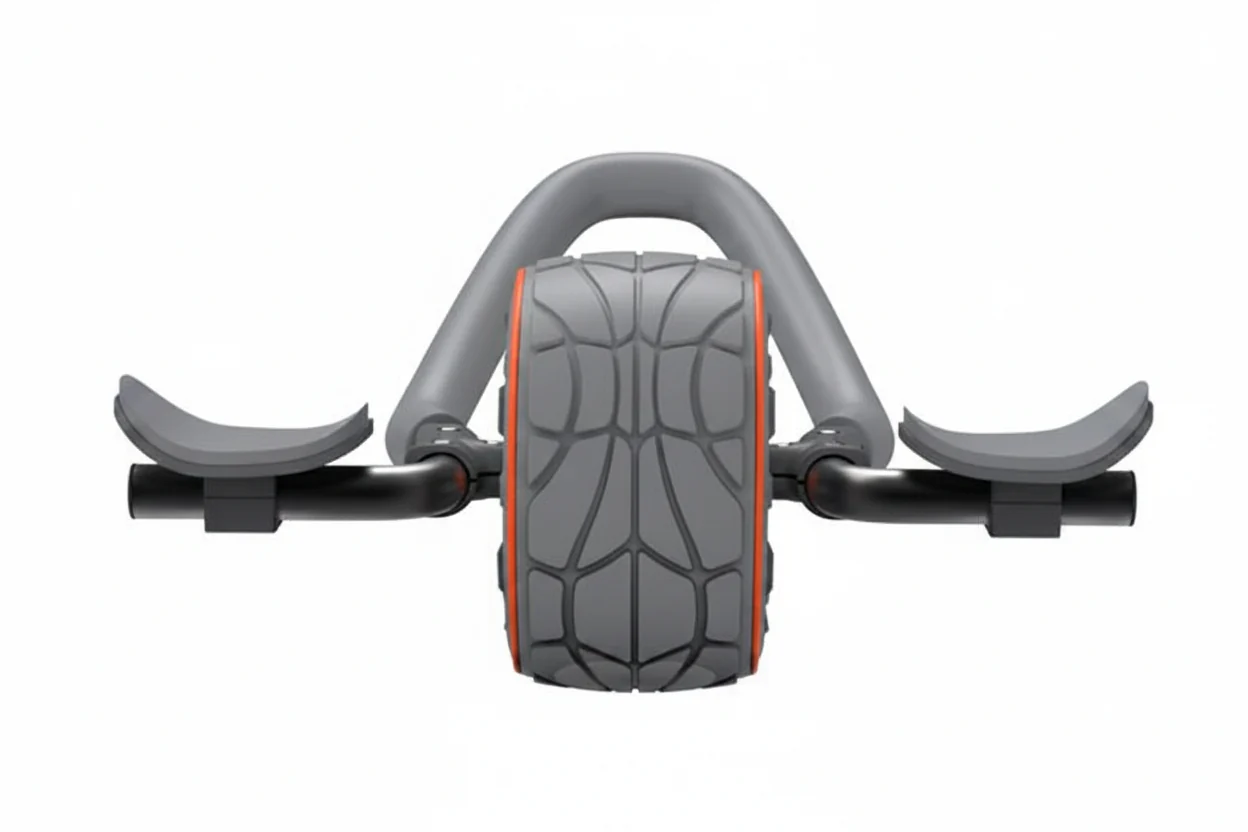 Excellent Upgraded Abdominal Wheel Equipment Set With Kneeling Mat For Core Strength Training And Full Body Fat Burn Responsible