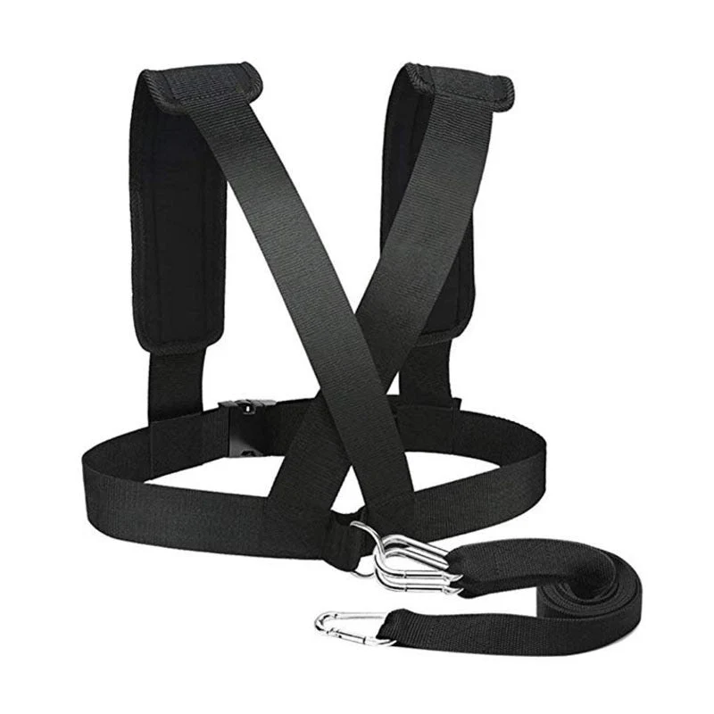 Enhanced Weight Bearing Running Equipment Harness For Fitness Training And Sports With Adjustable Webbing And Safety Buckle Premium