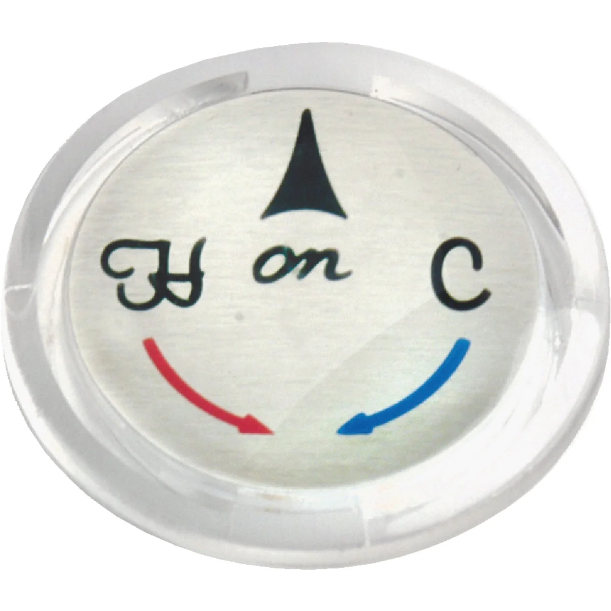Effective Danco Delta Index Crystal Handle Button Fine Crafted