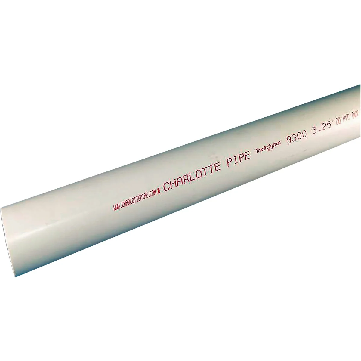 Crafted Charlotte Pipe 3 In. x 10 Ft. Schedule 30 Rigid PVC-DWV Pipe Healthy