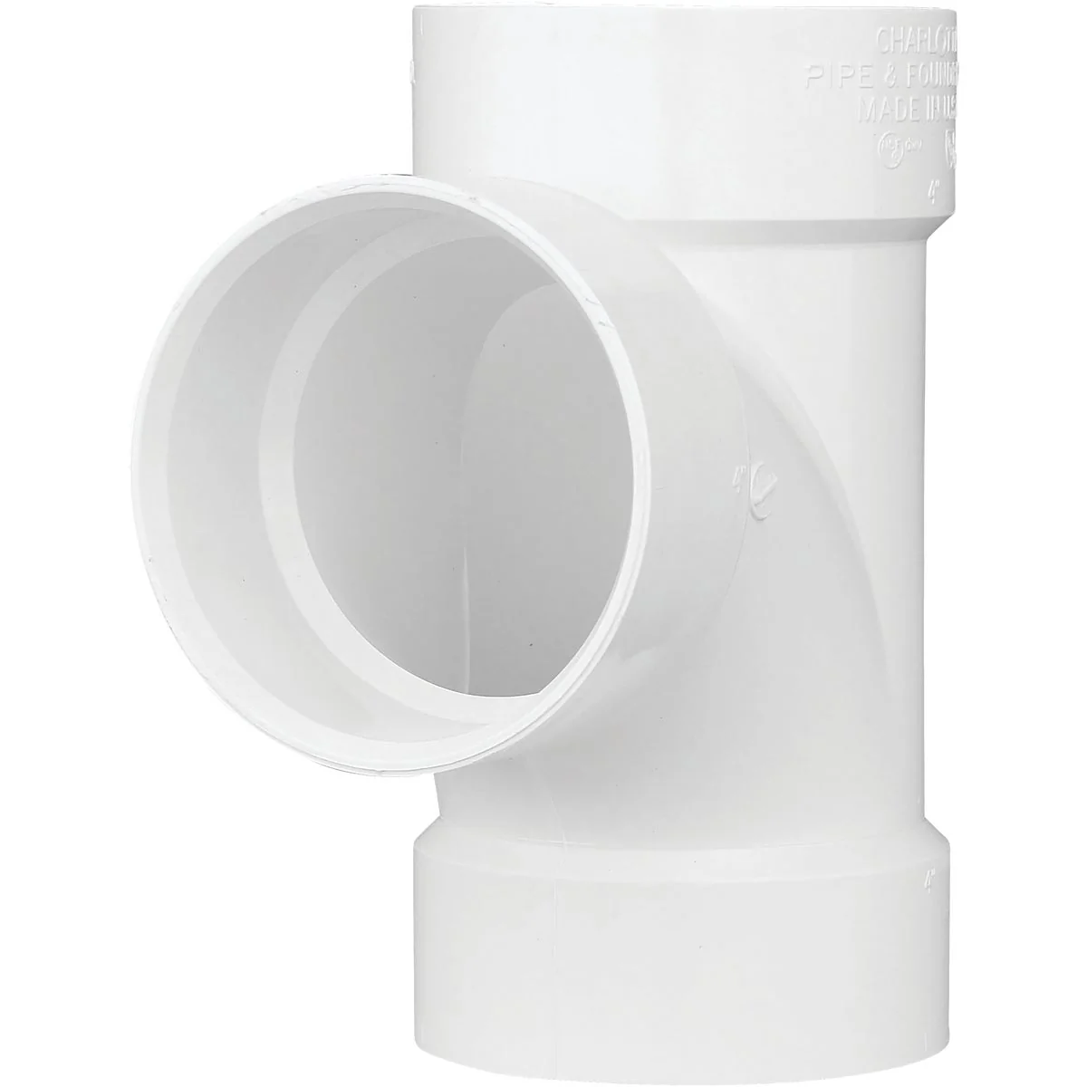 Exclusive Charlotte Pipe 3 In. Schedule 30 Sanitary PVC Tee High-Grade