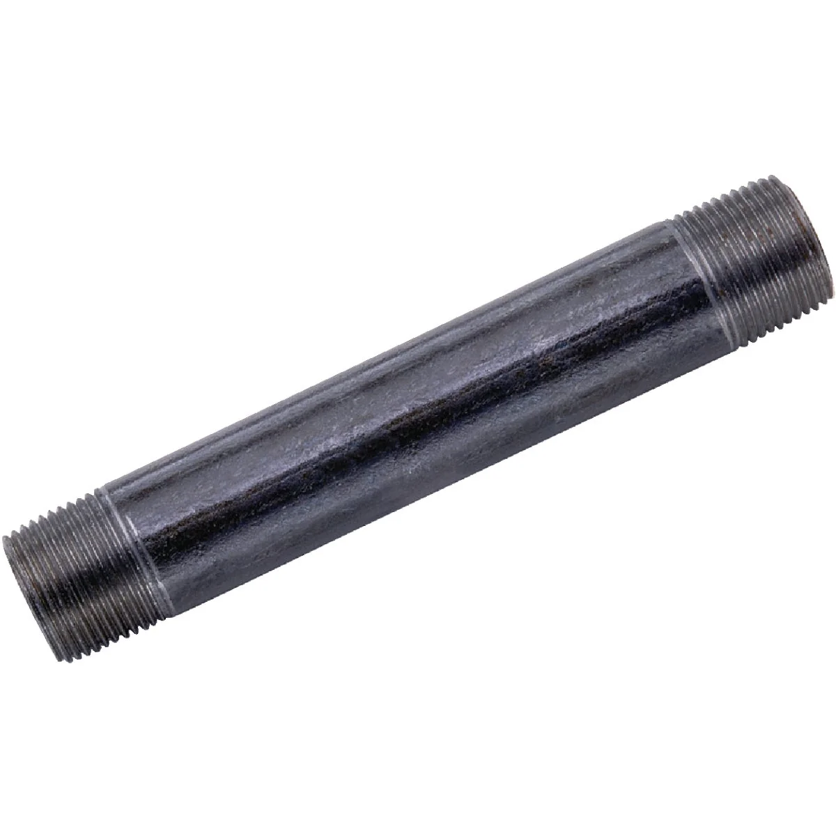Enhanced Anvil 1-1 2 In. x 3 In. Schedule 40 Steel Black Iron Nipple High-End