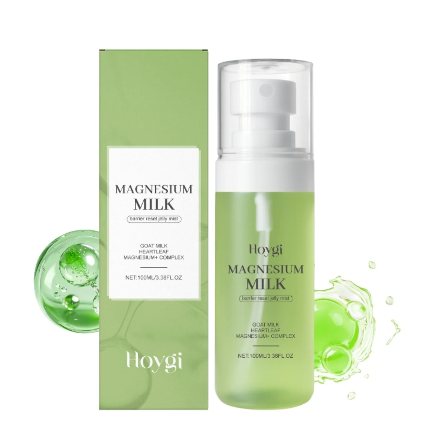 Hydrating Jelly-to-Water Face Mist — Lightweight Jelly Toner Spray 100ml Breathable