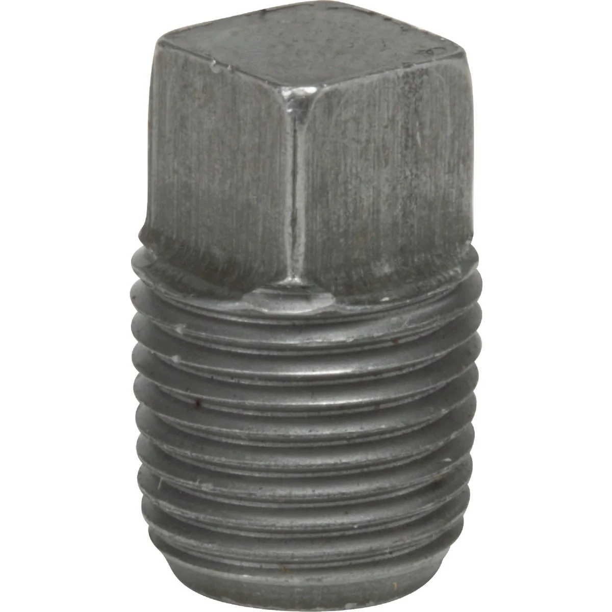 Environmentally Friendly Anvil 3 8 In. Malleable Black Iron Square Head Pipe Plug Soft