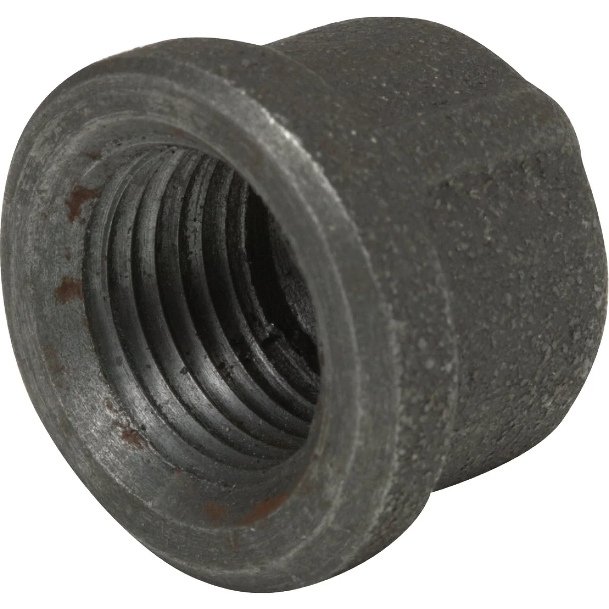 Clean Anvil 1-1 2 In. Malleable Black Iron Cap Exclusive