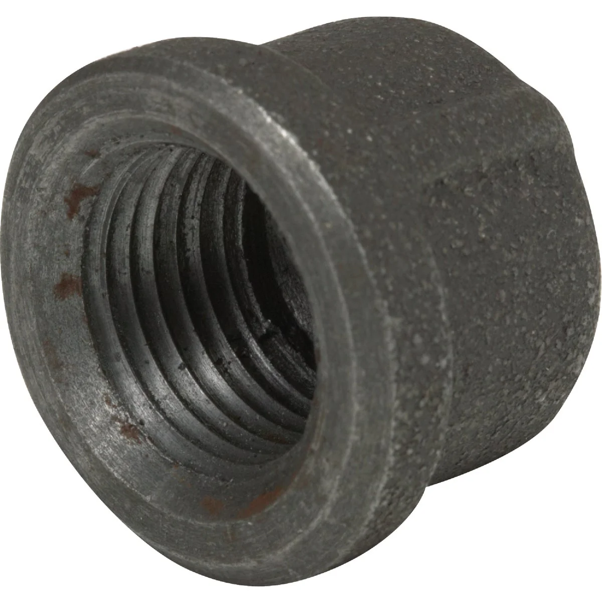 Fast Anvil 1 2 In. Malleable Black Iron Cap Convenient