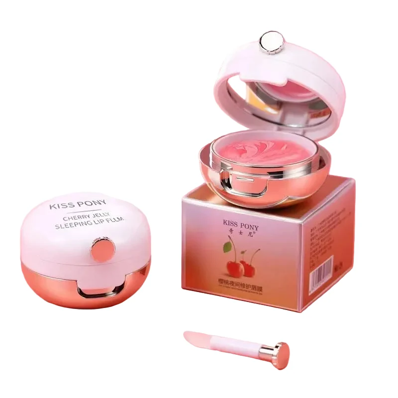 Environmentally Friendly Qi Night Sleep Air Cushion Lip Balm Exfoliating Lip Lines Moisturizing Trendy