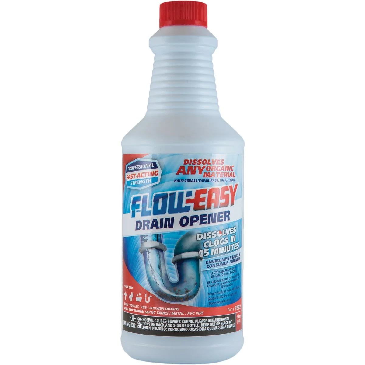 Classic Flow-Easy 1 Qt. Liquid Drain Opener Consistent