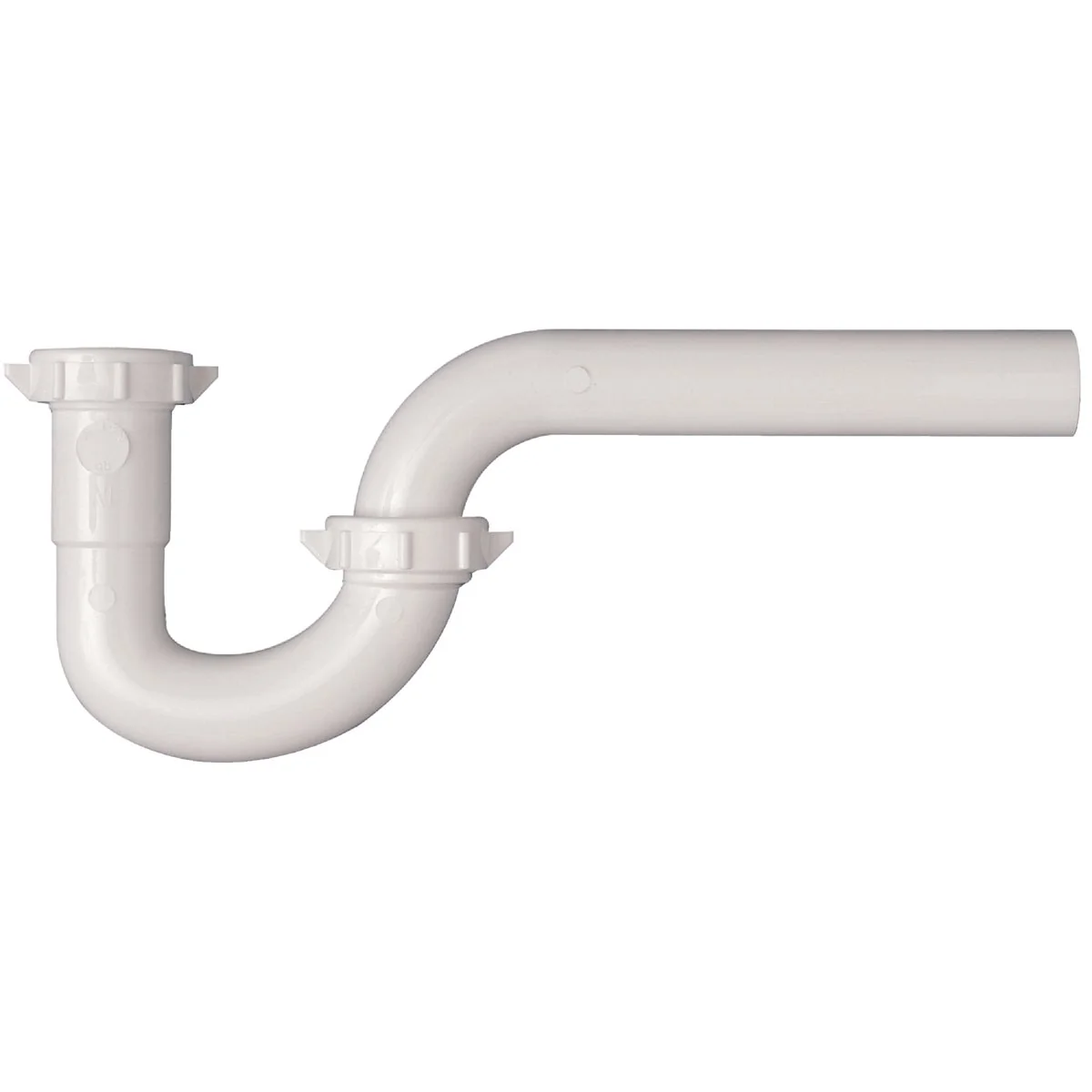 Responsible Do it 1-1 4 In. x 1-1 4 In. White Plastic P-Trap Eco-Friendly