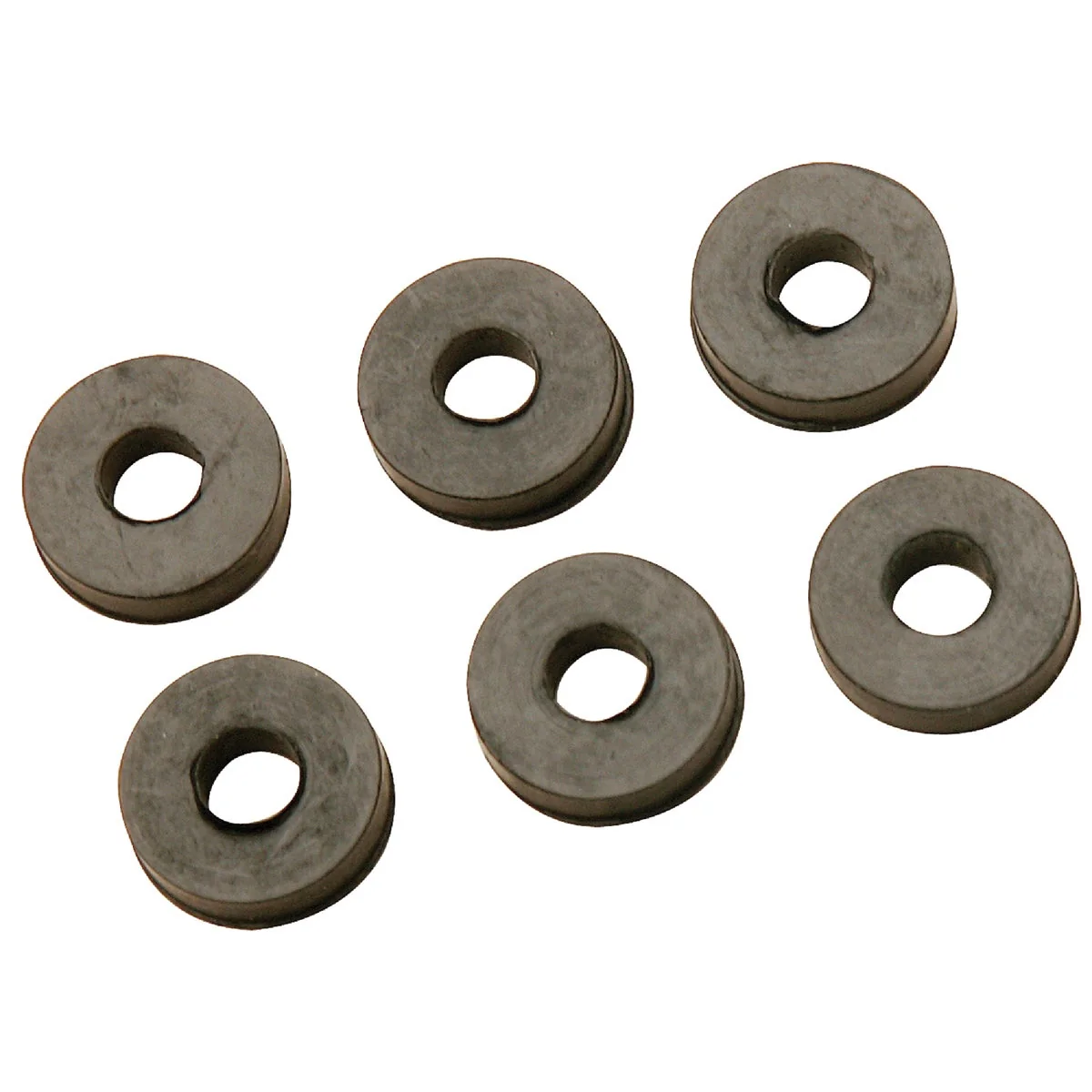Healthy Do it 3 4 In. Black Flat Faucet Washer 6 Ct. Original Design