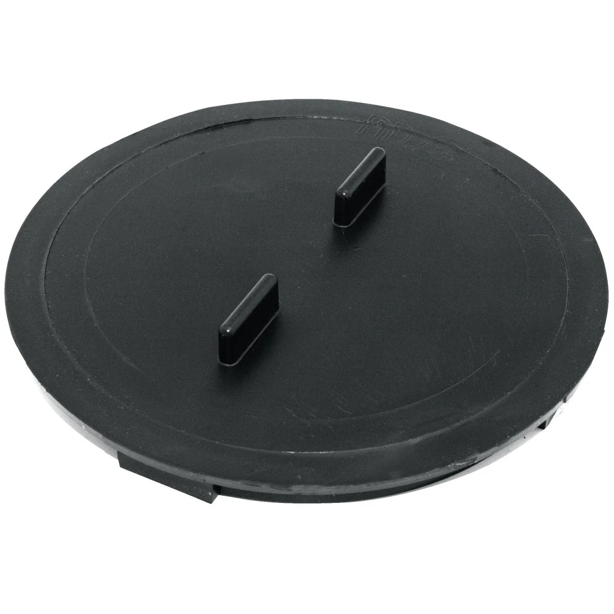 Elegant NDS 6 In. Black Universal Catch Basin Basin Plug Eco-Friendly