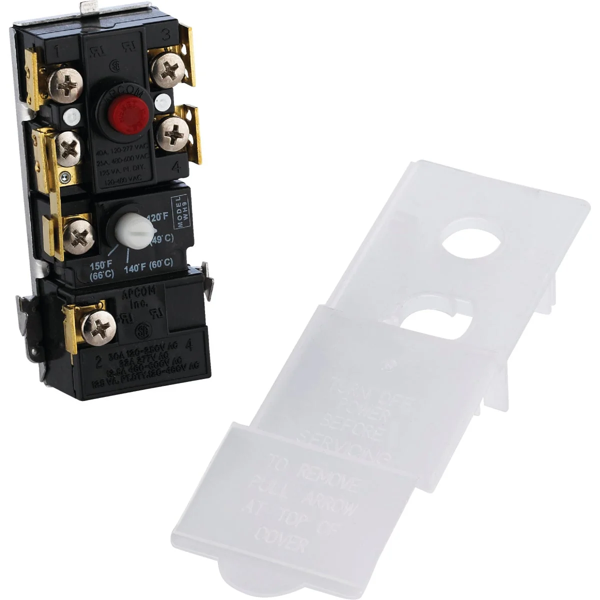Durable Reliance WH9-6 Single Element Water Heater Thermostat with E.C.O. Lightweight