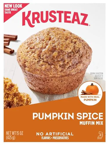 Soft Pumpkin Spice Muffin Mix 15 Ounce 45 Ounce First-Class