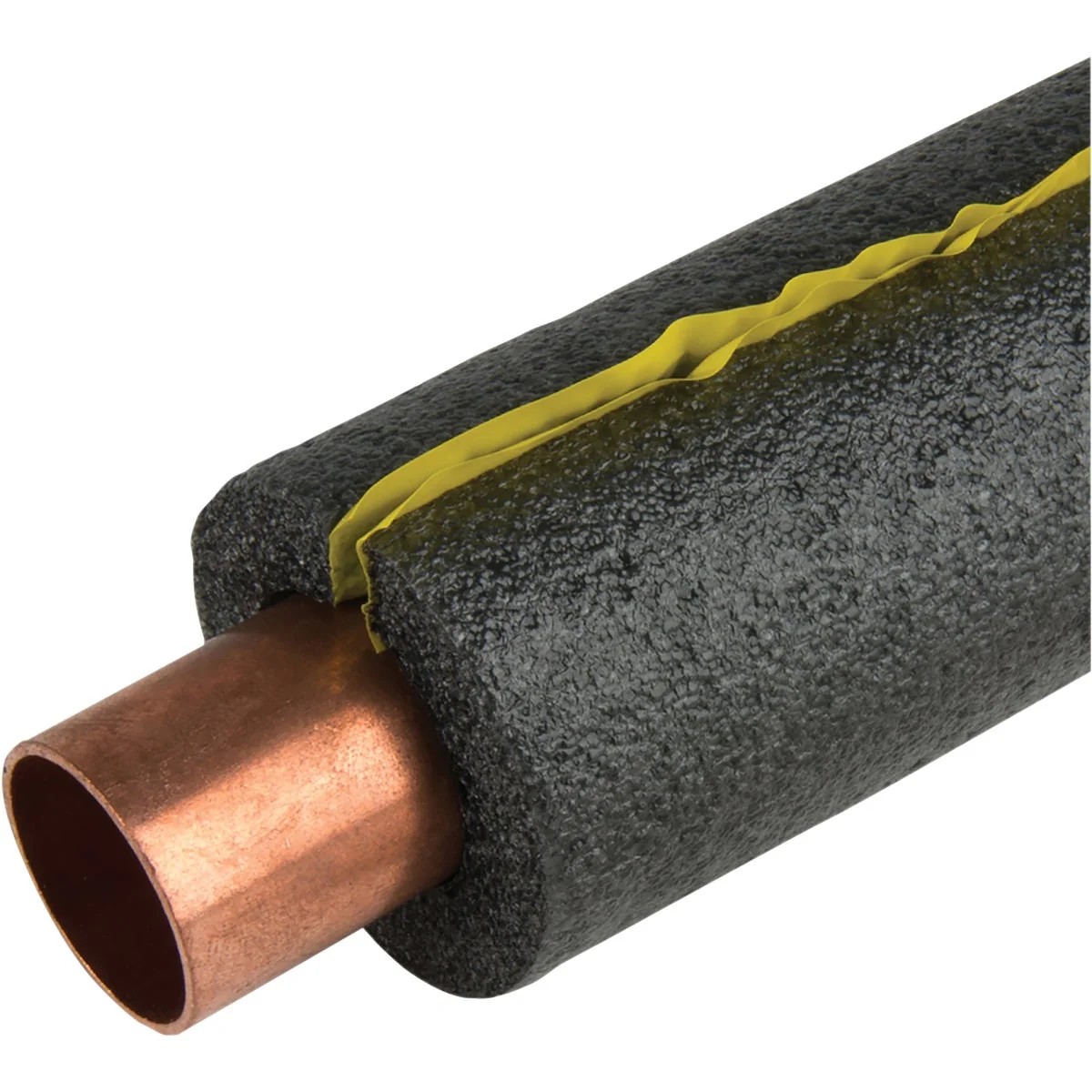 Functional Tundra 1 2 In. Wall Self-Sealing Polyethylene Pipe Insulation Wrap 1 In. x 3 Ft. 4-Pack Fits Pipe Size 1 In. Copper 3 4 In. Iron Outstanding