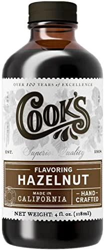 Secure Pure Hazelnut Extract for Baking 4 Fl Oz Smooth