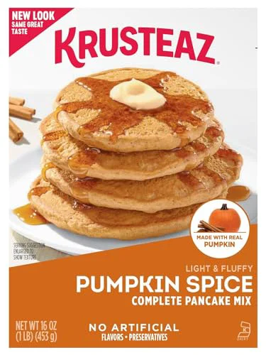 World-Class Baking Mix Pumpkin Spice Complete Pancake Mix 34 Ounce Durable