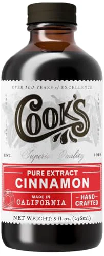 Reusable Pure Ceylon Cinnamon Extract for Baking Cooking 8 Fl Oz Verified