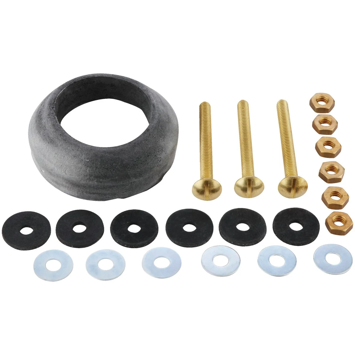Smooth Do it 5 16 In. x 3 In. Brass Sponge Rubber Tank Bolts Innovative