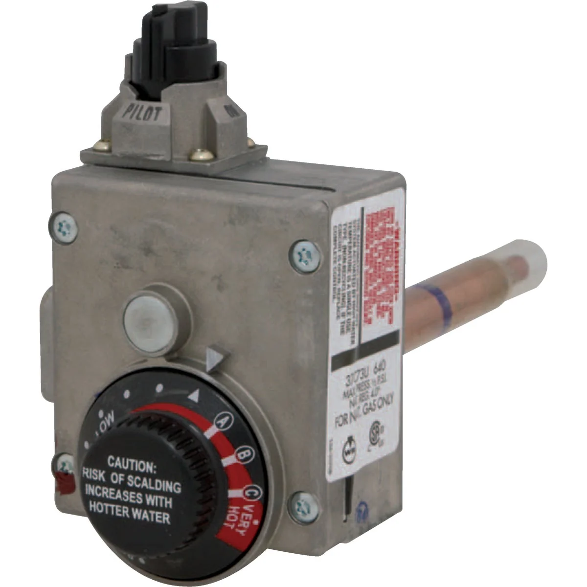 Reusable Reliance White-Rodgers Natural Gas Through 55 000 BTU Control Valve And Thermostat Artisan