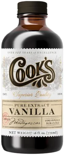 Optimized Choice Pure Madagascar Vanilla Extract for Baking 16 Fl Oz Lightweight