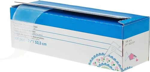 Natural 21 Disposable Pastry Bag Pack of 100 Clean