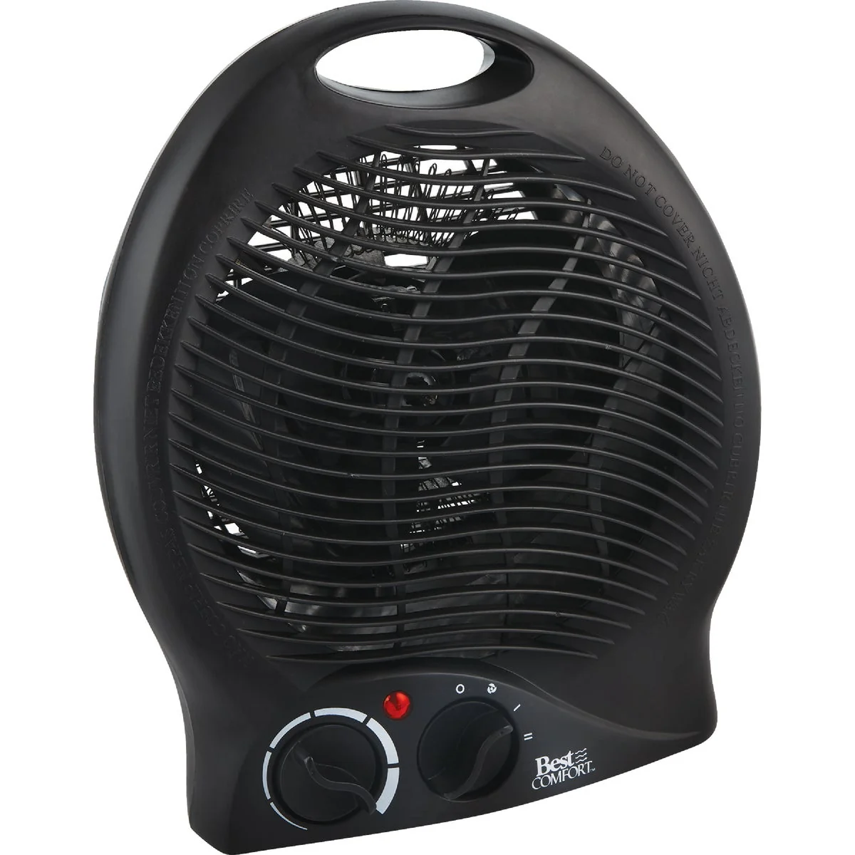 Environmentally Friendly Comfort 1500-Watt 120-Volt Electric Space Heater Black Expertly Made