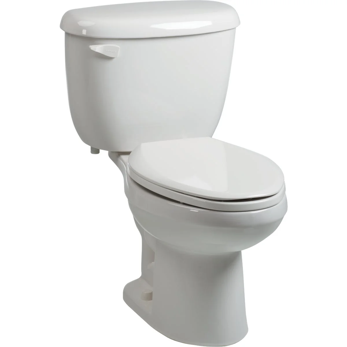 Official Briggs Altima White Elongated Bowl 1.6 GPF Toilet Express Long-Lasting