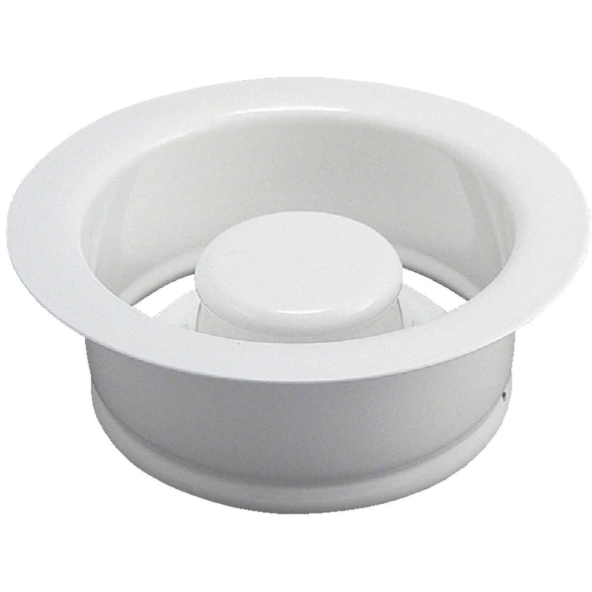 Proven Do it White Brass Disposer Flange and Stopper Official