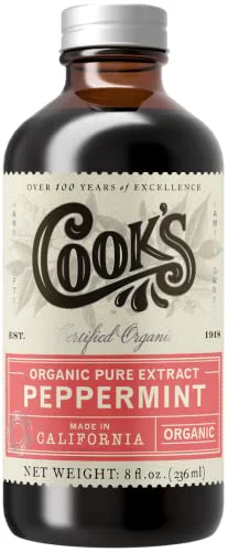 Dependable Organic Peppermint Extract for Baking 8 Fl Oz Quality