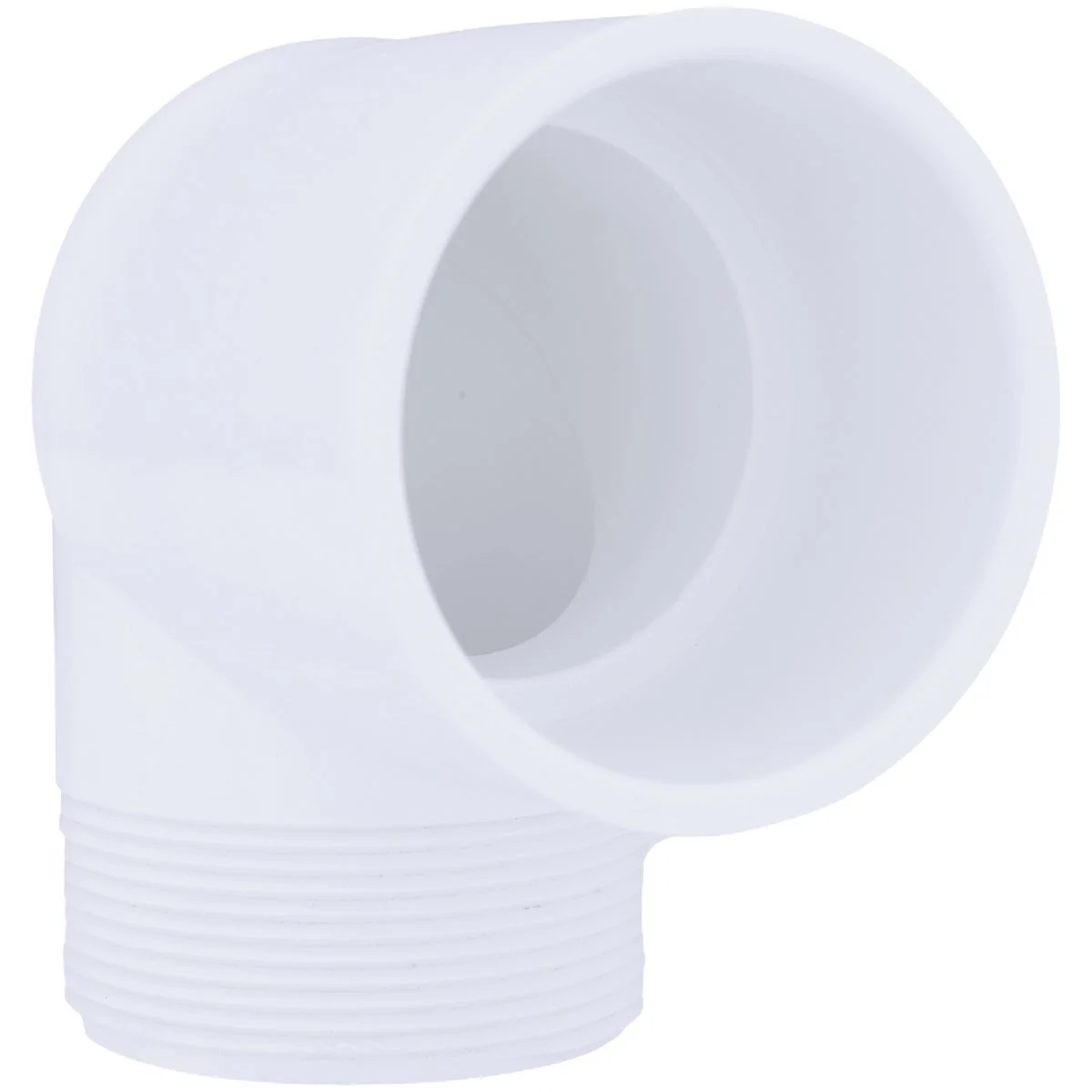 Organic Charlotte Pipe 2 In. Slip x Male Schedule 40 90 Deg. Street PVC Elbow 1 4 Bend Genuine