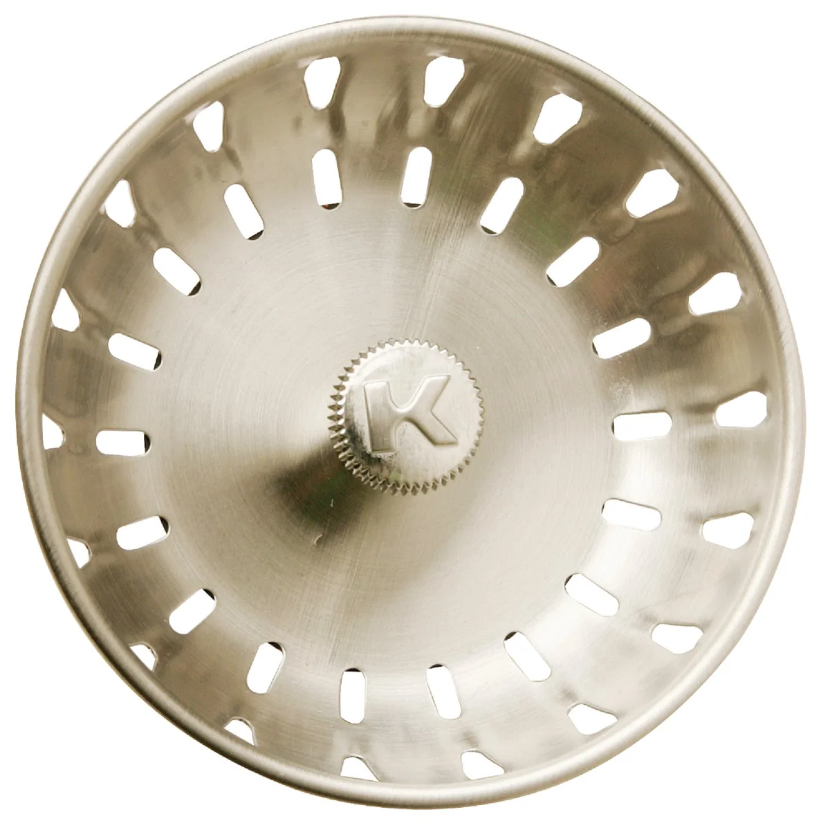 High-Quality Do it Brushed Nickel Basket Strainer Cup with Fixed Post Convenient