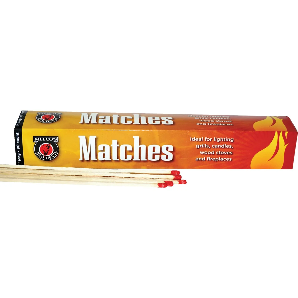 Responsible Meeco's Red Devil 11 In. 90-Count Safety Matches Enhanced