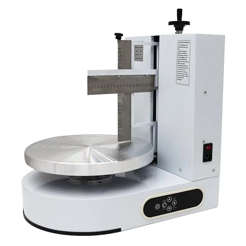 Easy-to-Use Cake Decorating Coating Machine Cream Spreading Automatic Frosting Turntable with Graduated Scraper 60 Original