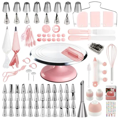 World-Class Aluminum Cake Decorating Kit 138 Count Prestigious