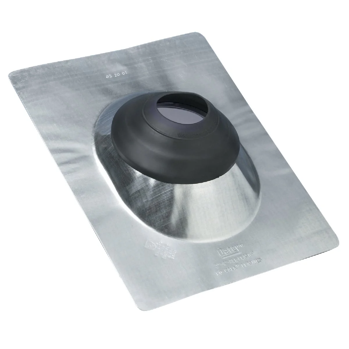 Convenient Oatey No-Calk 3 In. Galvanized Roof Pipe Flashing Expertly Made