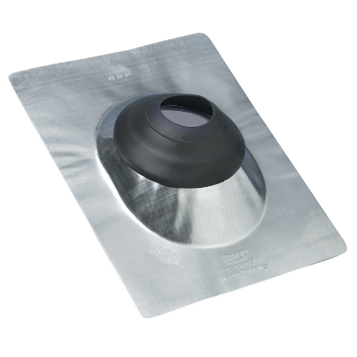 Excellent Oatey No-Calk 1-1 4 In. to 1-1 2 In. Galvanized Roof Pipe Flashing Exclusive