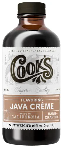 Classic Java Creme Flavor for Coffee Baking 16 Fl Oz Unique