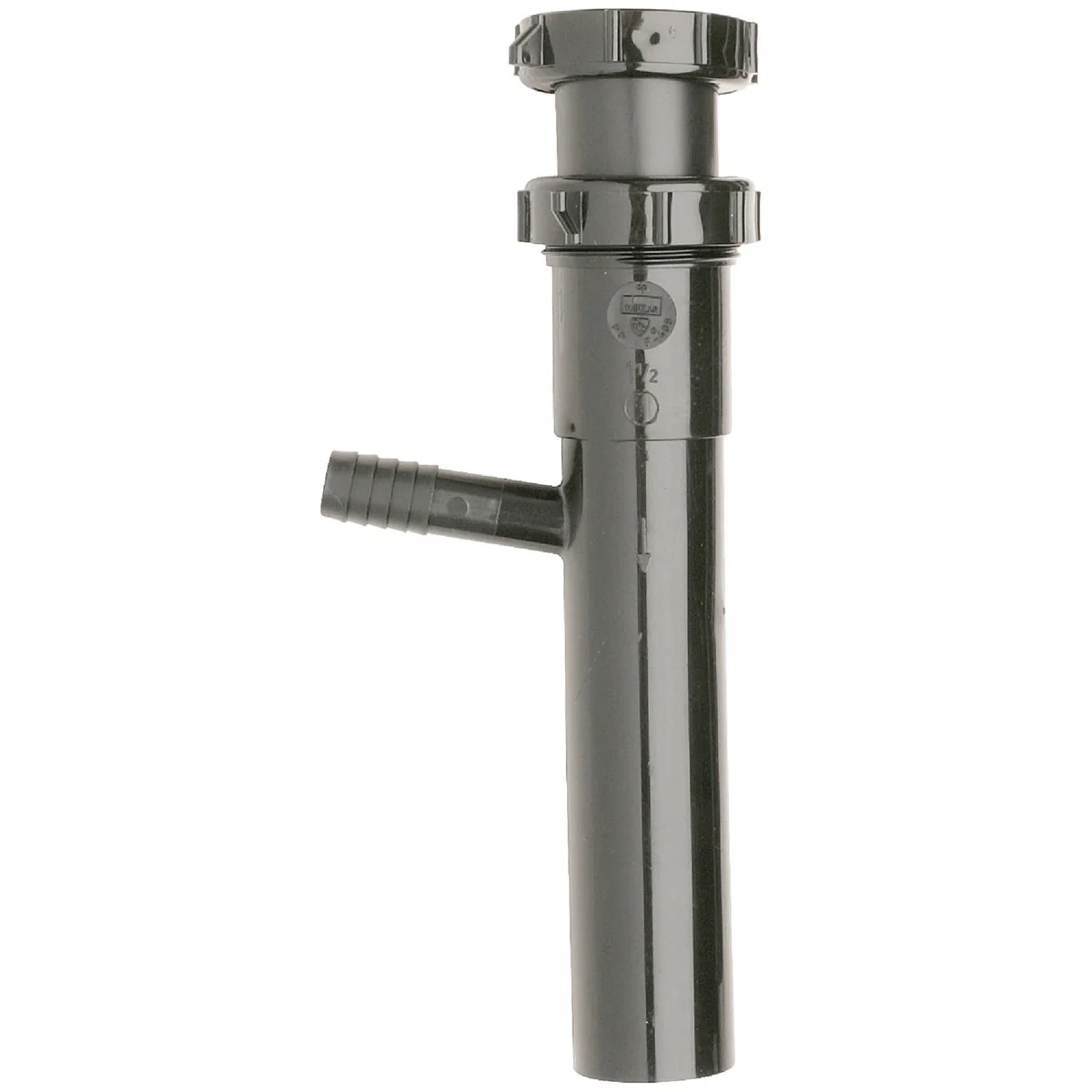 Exclusive Do it 1-1 2 In. x 8 In. Black Dishwasher Tailpiece Professional