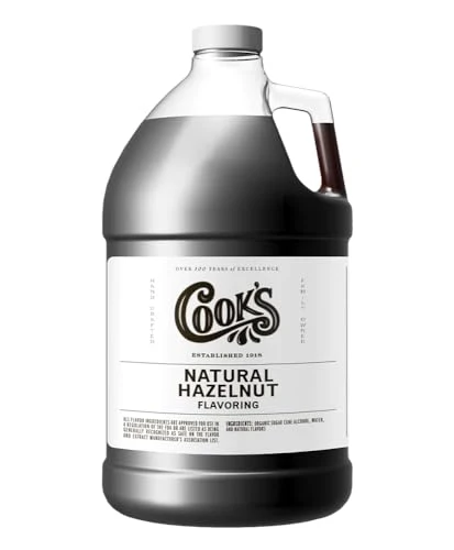 Traditional Pure Hazelnut Flavor for Baking Coffee 128 Fl Oz Healthy
