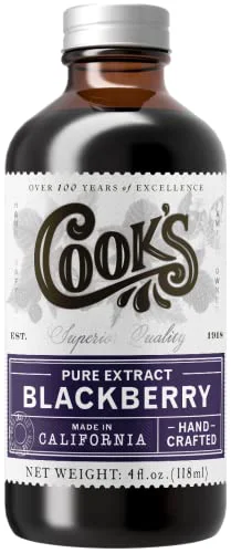 Exceptional Pure Blackberry Extract for Baking 4 Fl Oz Crafted
