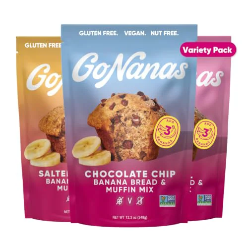Smooth Variety Pack Banana Bread Muffin Mix 32.95 Ounce Natural
