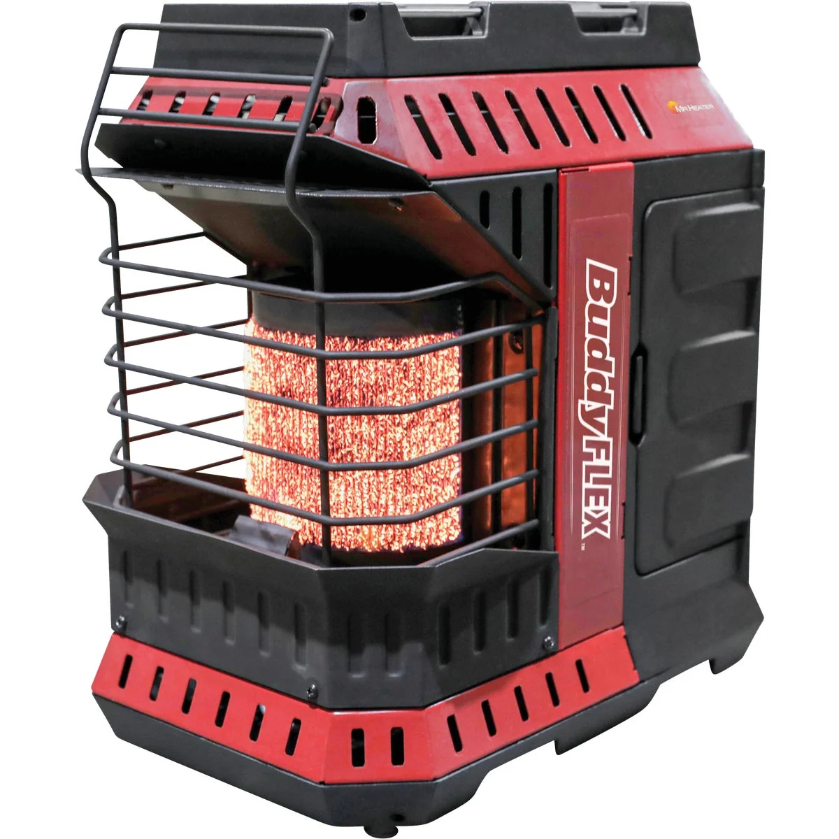 Recyclable MR. HEATER 11 000 BTU Radiant BuddyFLEX Propane Heater Reliable