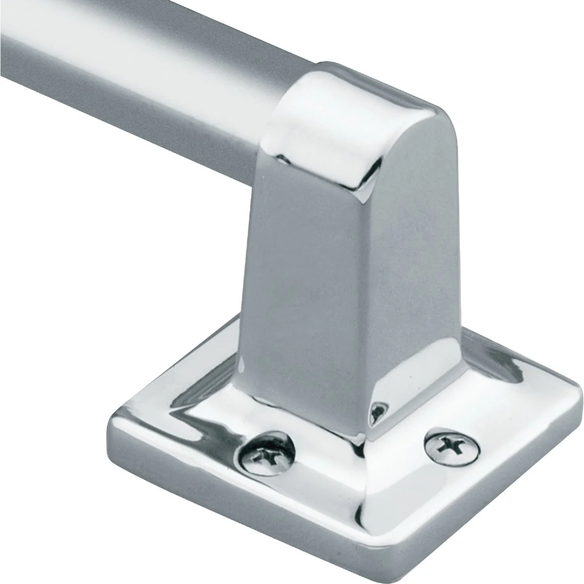 Luxury Moen Home Care 16 In. x 7 8 In. Exposed Screw Grab Bar Chrome Practical