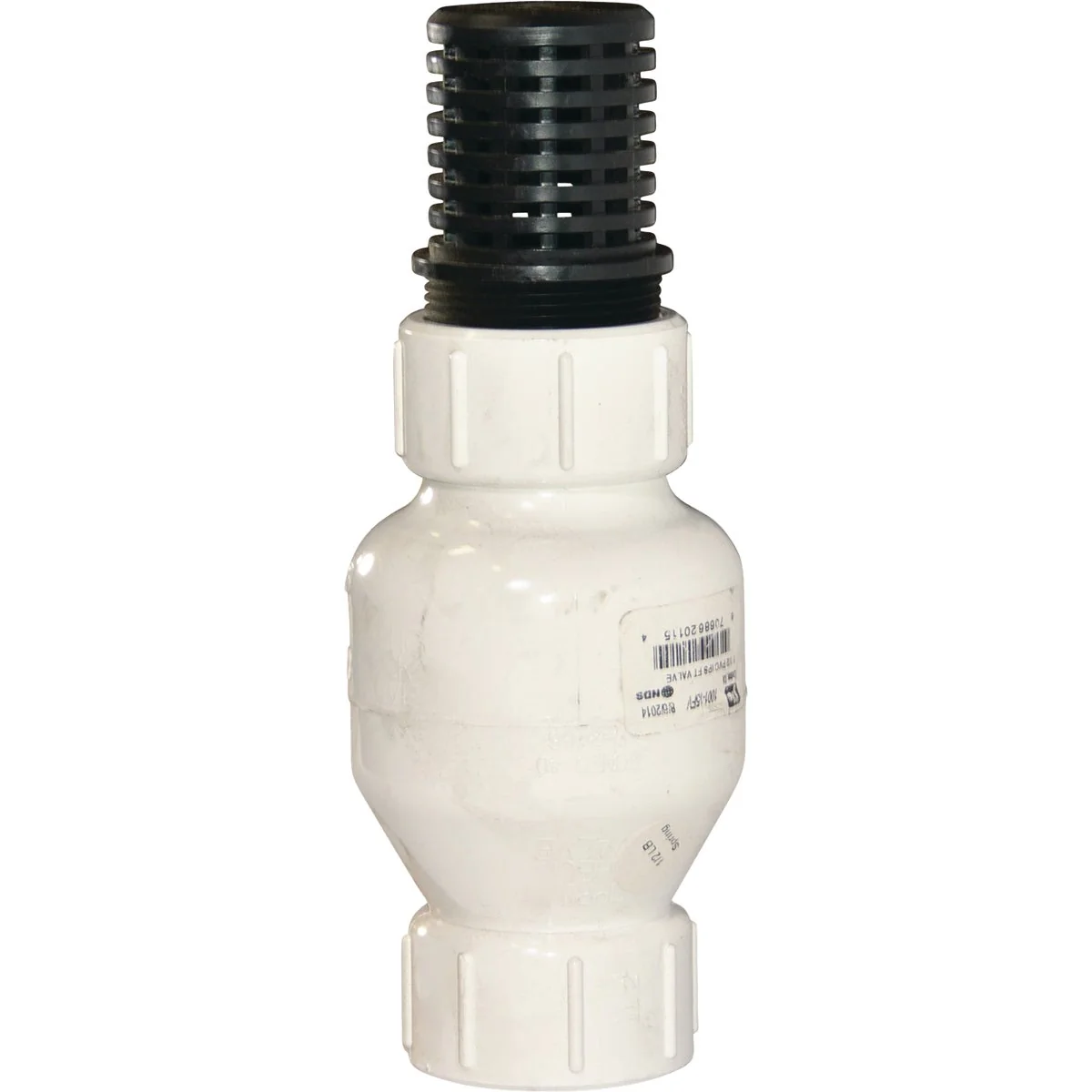 Safe NDS KBI 1-1 2 In. PVC Spring Check Valve-Foot Valve Luxury