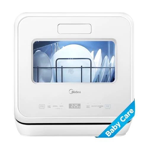 Consistent Countertop Dishwasher with 1.32Gal Tank Enhanced