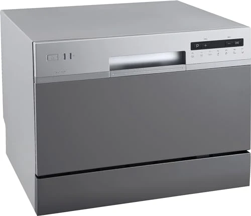 Outstanding DWP63 21-5 8 Inch Wide 6 Place Setting Countertop Dishwasher - Silver Long-Lasting