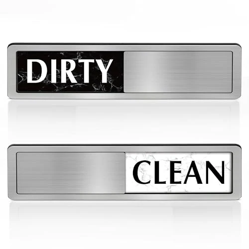 Responsible Dishwasher Clean Dirty Sign Long-Lasting