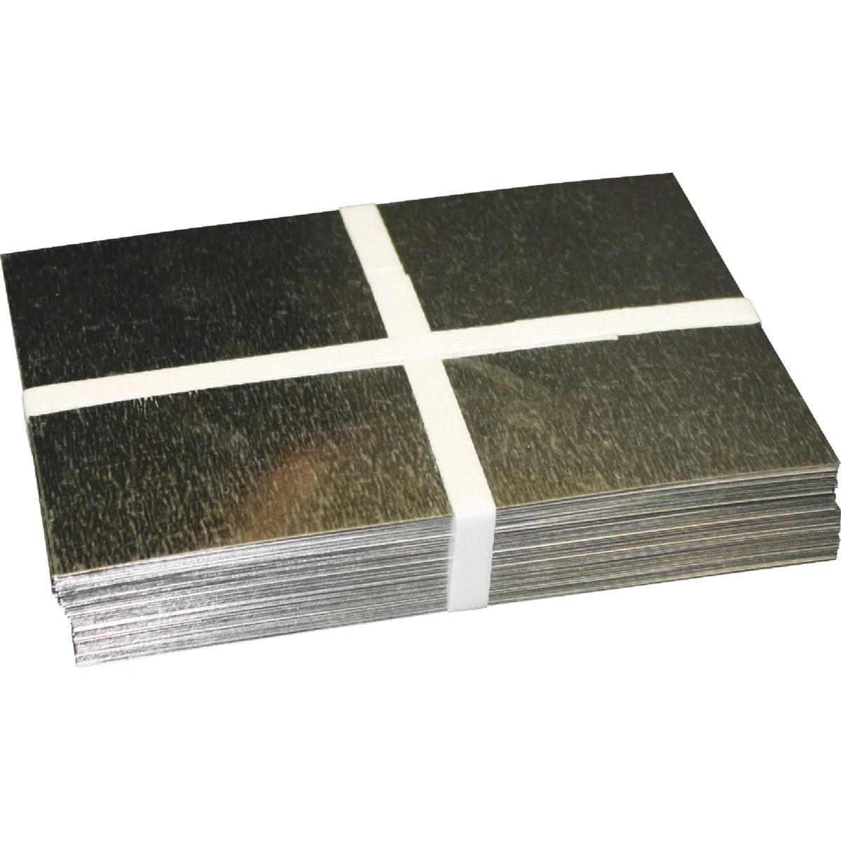 Expertly Made Klauer 5 In. x 7 In. Mill Galvanized Step Flashing Shingle 100 Count Premium Material