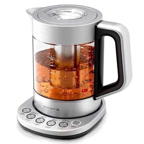 Practical Viante Alba Electric Tea Kettle With Infuser Dependable
