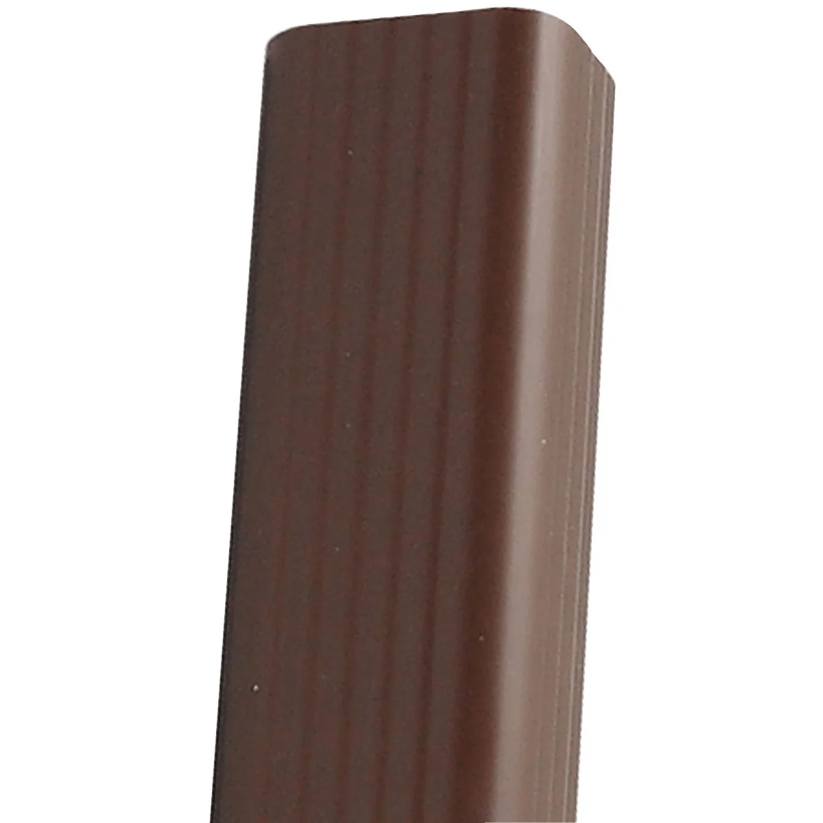 Classic Amerimax 2 In. x 3 In. x 10 Ft. Traditional K-Style Brown Vinyl Downspout Prestigious